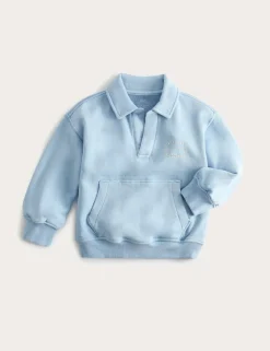 Pure Cotton Positive Slogan Sweatshirt (2-8 Yrs)