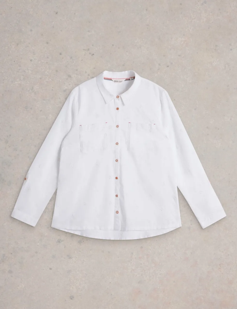 Pure Cotton Printed Button Through Shirt