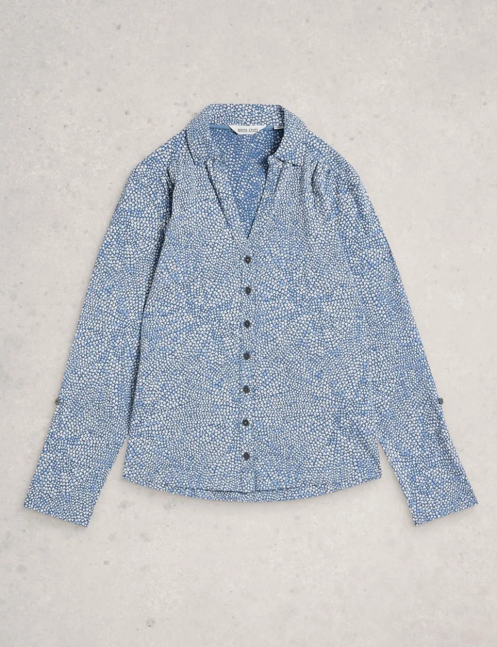 Pure Cotton Printed Collared Shirt