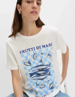 Pure Cotton Printed Graphic T-Shirt