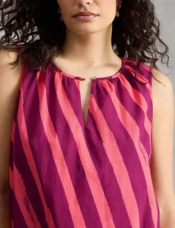 Pure Cotton Printed Midaxi Shift Dress