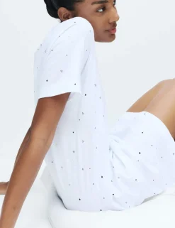 Pure Cotton Printed Nightdress