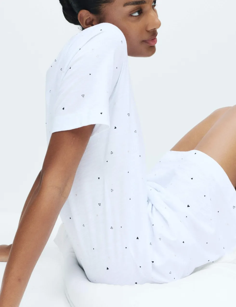 Pure Cotton Printed Nightdress