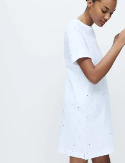 Pure Cotton Printed Nightdress
