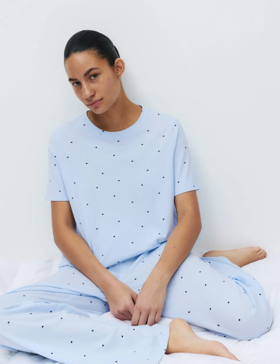 Pure Cotton Printed Pyjama Set