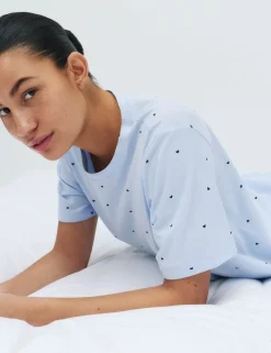 Pure Cotton Printed Pyjama Set