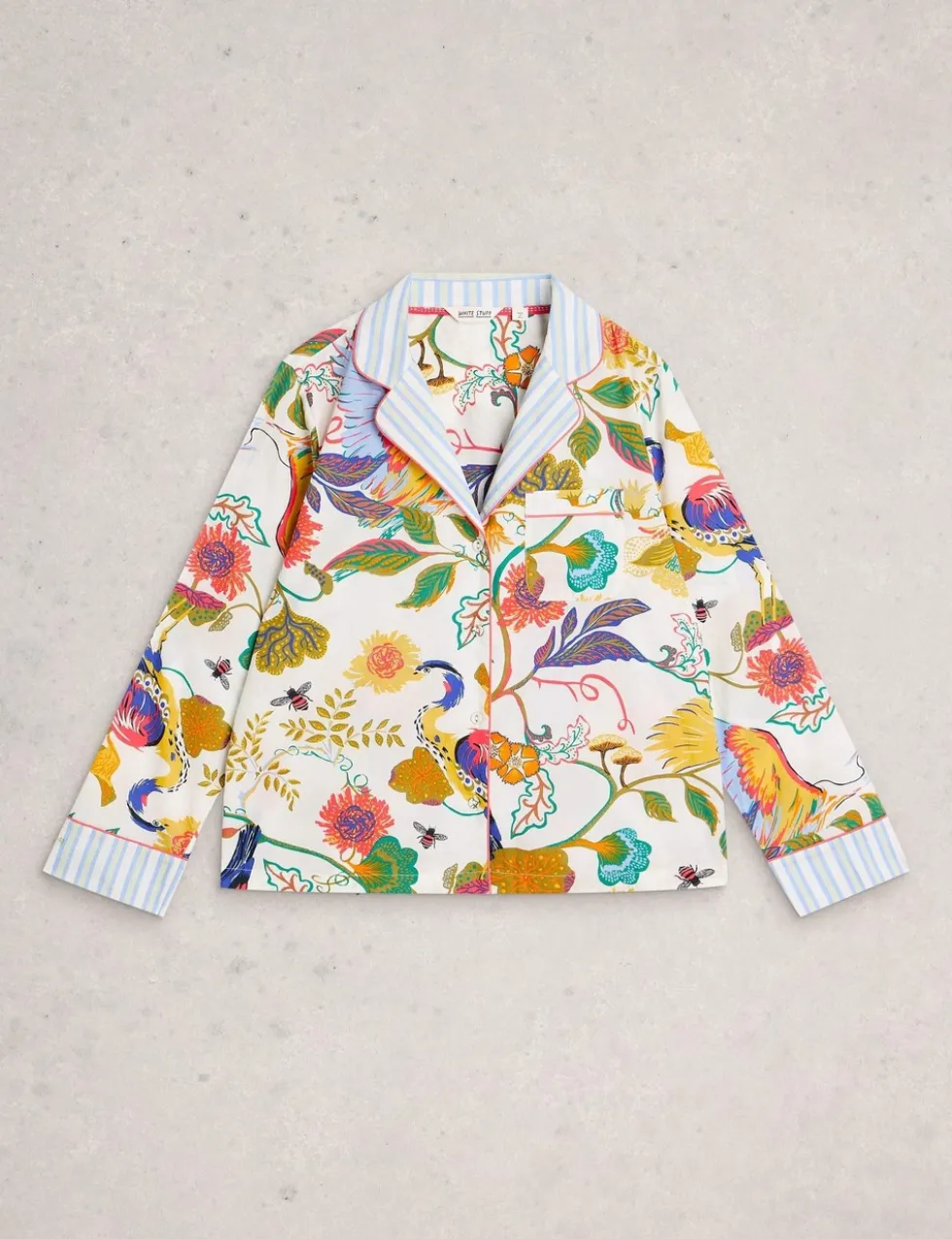 Pure Cotton Printed Pyjama Top