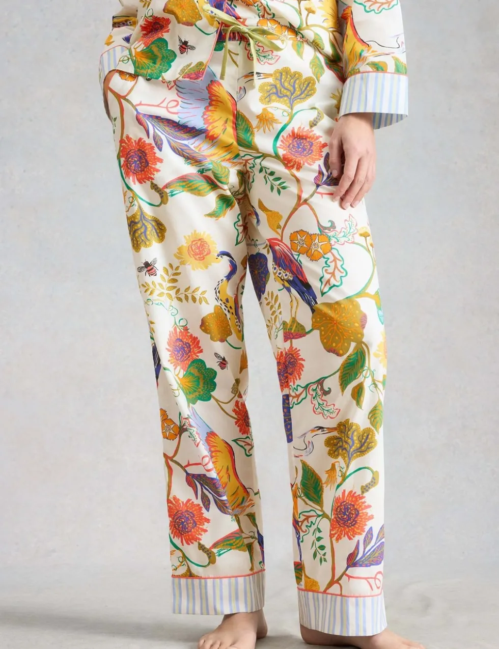 Pure Cotton Printed Pyjama Bottoms