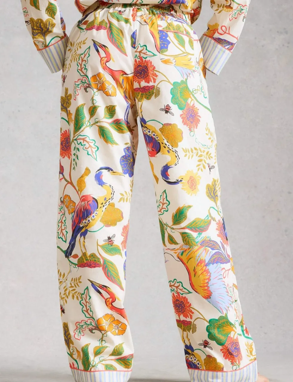 Pure Cotton Printed Pyjama Bottoms