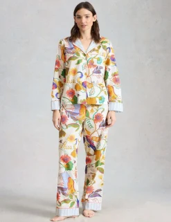 Pure Cotton Printed Pyjama Bottoms
