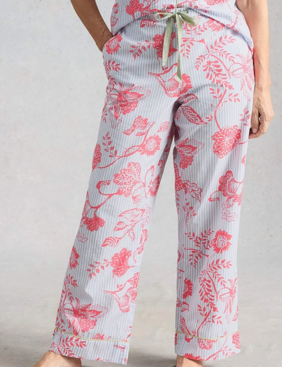 Pure Cotton Printed Pyjama Bottoms