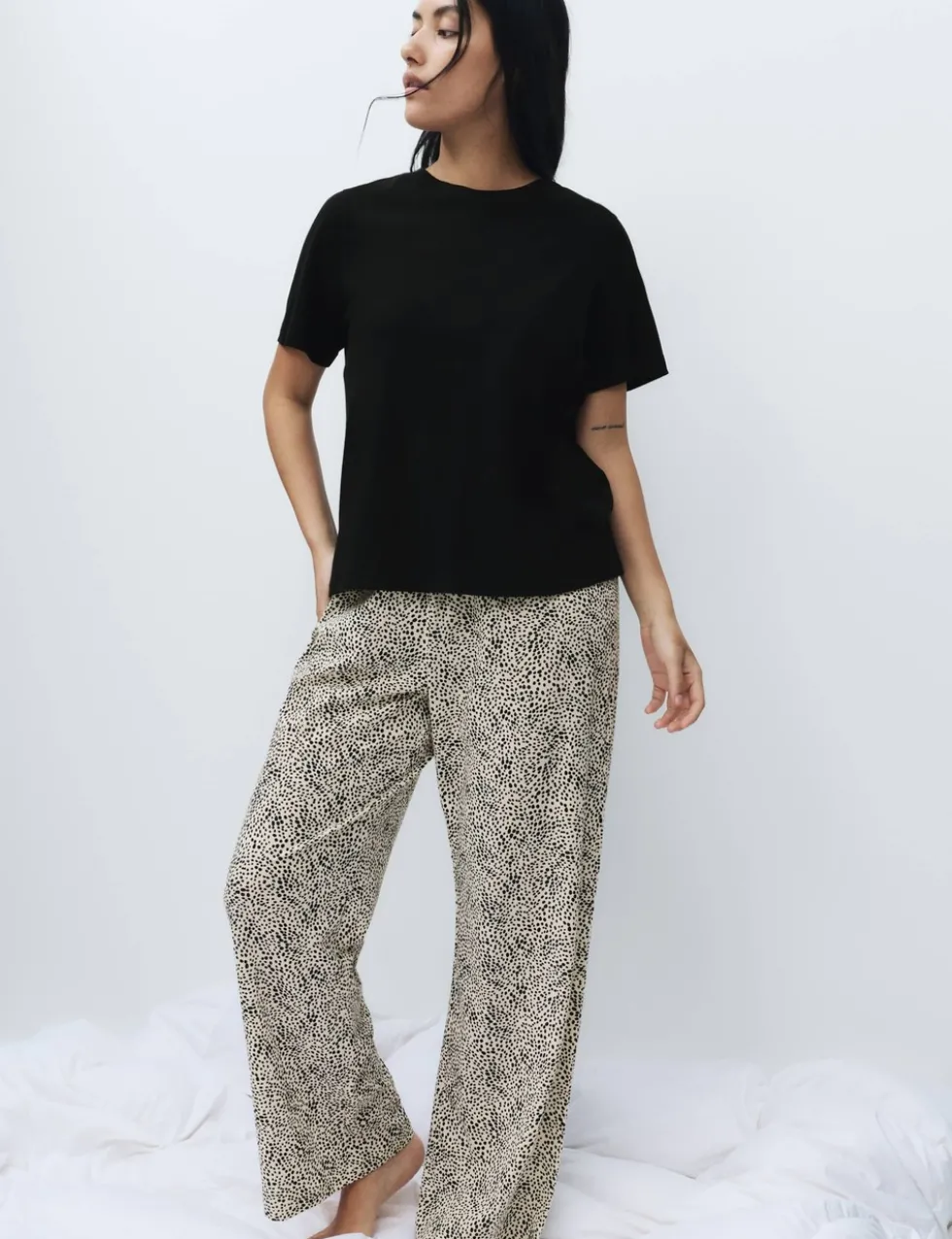 Pure Cotton Printed Pyjama Set