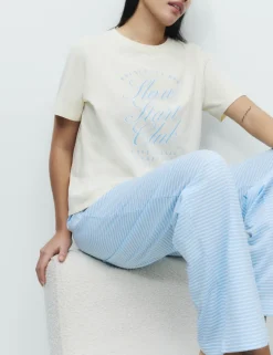 Pure Cotton Printed Pyjama Set