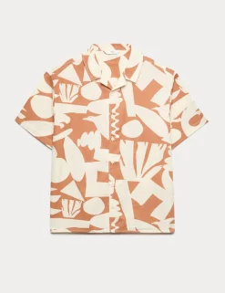 Pure Cotton Printed Shirt (6-16 Yrs)