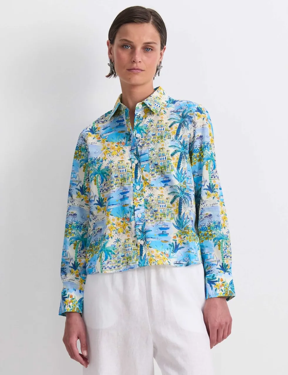 Pure Cotton Printed Shirt