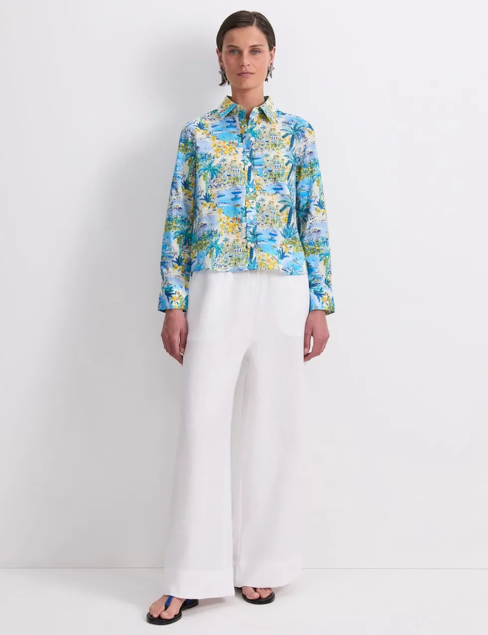 Pure Cotton Printed Shirt