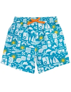 Pure Cotton Printed Shorts (2-10 Yrs)