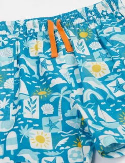 Pure Cotton Printed Shorts (2-10 Yrs)