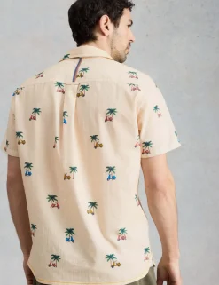 Pure Cotton Printed Short Sleeve Shirt