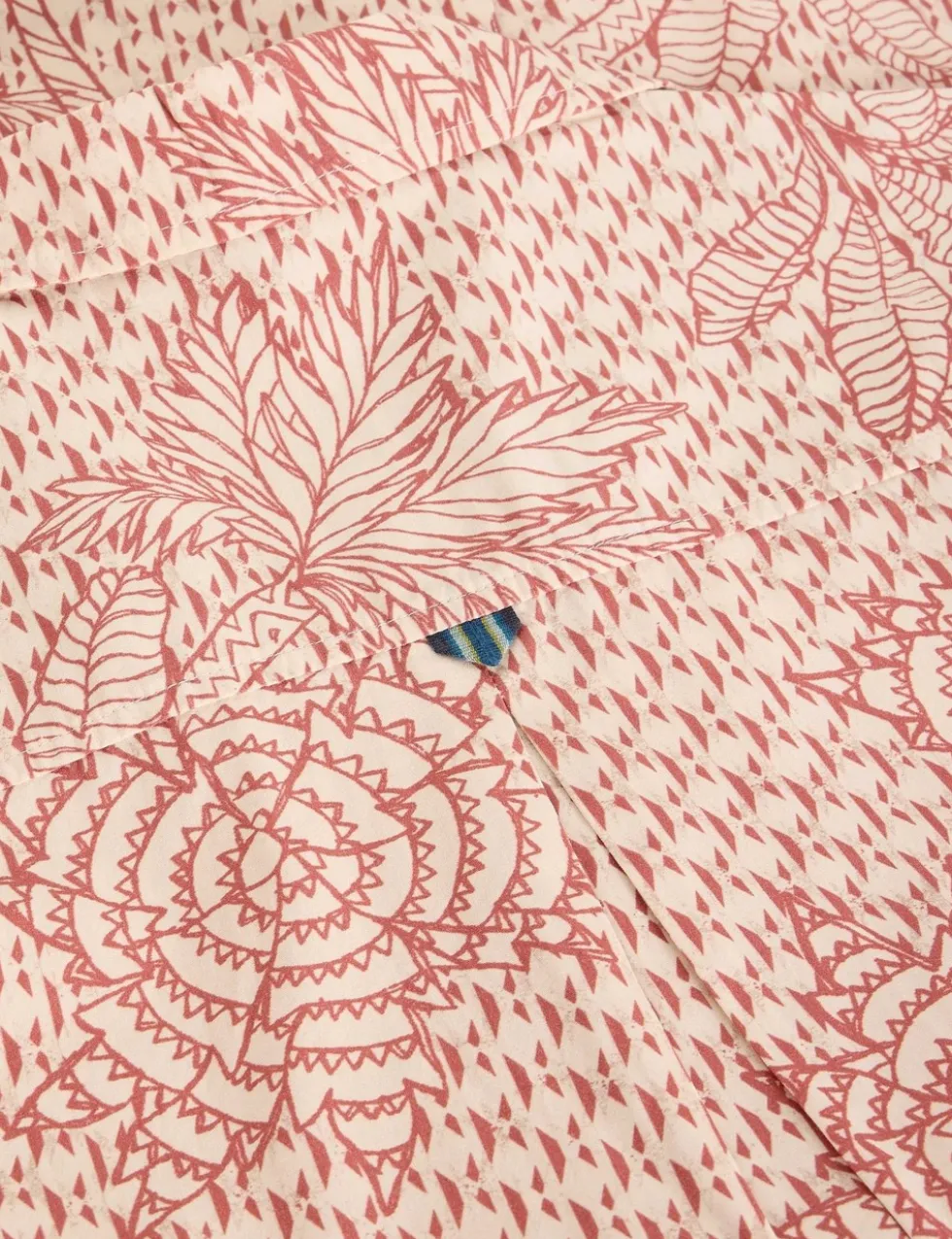Pure Cotton Printed Short Sleeve Shirt