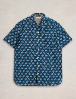 Pure Cotton Printed Short Sleeve Shirt