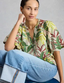 Pure Cotton Printed Top