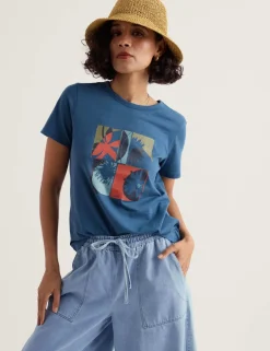 Pure Cotton Printed T-shirt