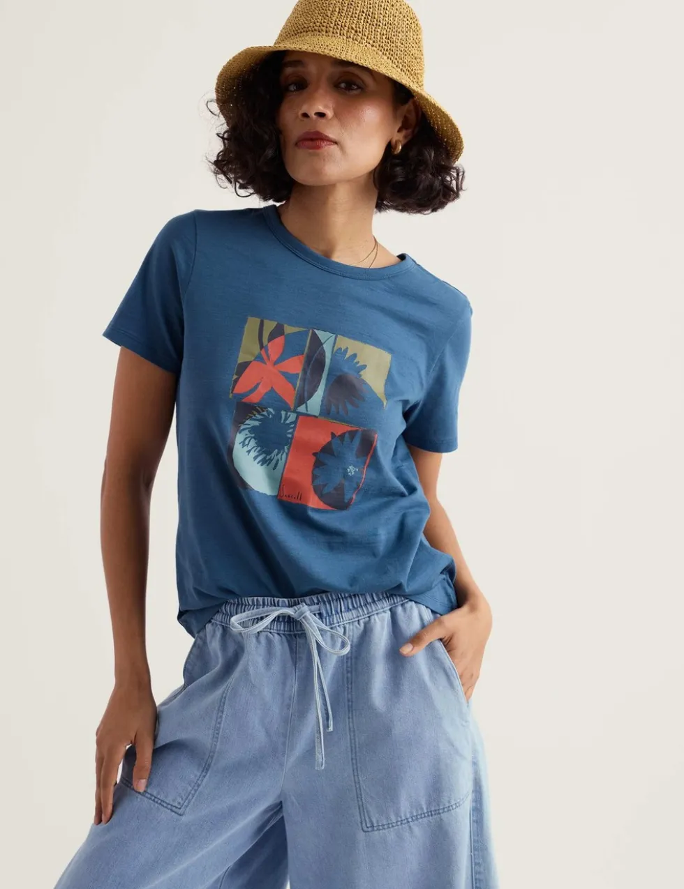 Pure Cotton Printed T-shirt