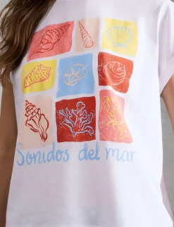 Pure Cotton Printed T-Shirt