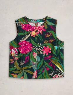 Pure Cotton Printed Vest