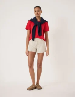 Pure Cotton Puff Sleeve T-Shirt