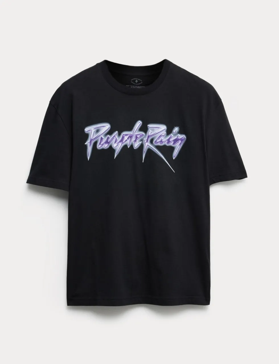 Pure Cotton Purple Rain Graphic T-Shirt