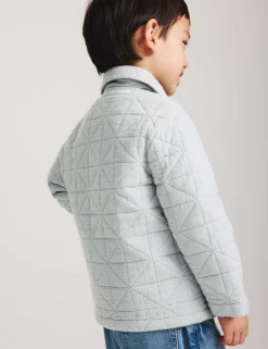 Pure Cotton Quilted Jacket (2-8 Yrs)