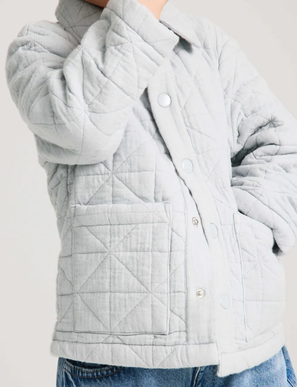 Pure Cotton Quilted Jacket (2-8 Yrs)