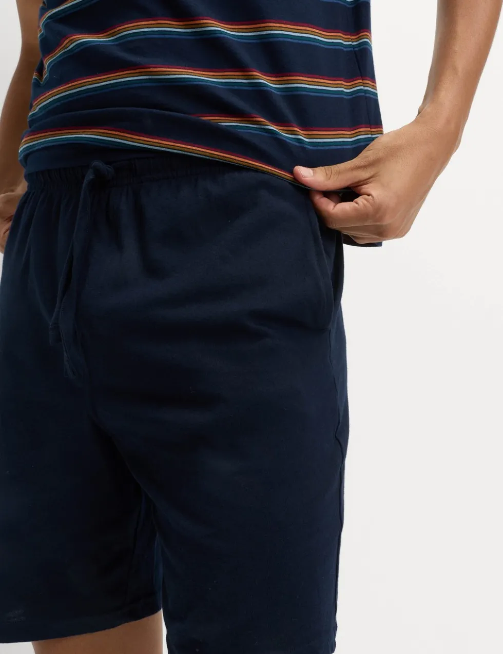 Pure Cotton Rainbow Stripe Pyjama Set