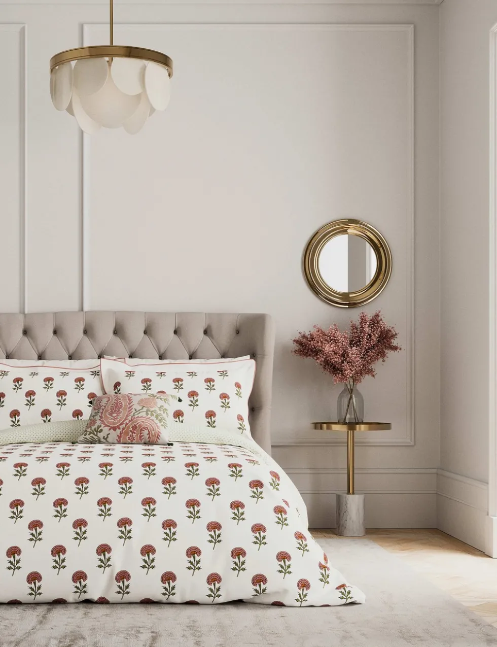 Pure Cotton Regal Marigold Bedding Set