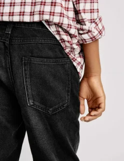 Pure Cotton Relaxed Fit Jeans (6-16 Yrs)