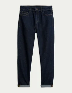 Pure Cotton Relaxed Fit Jeans (6-16 Yrs)
