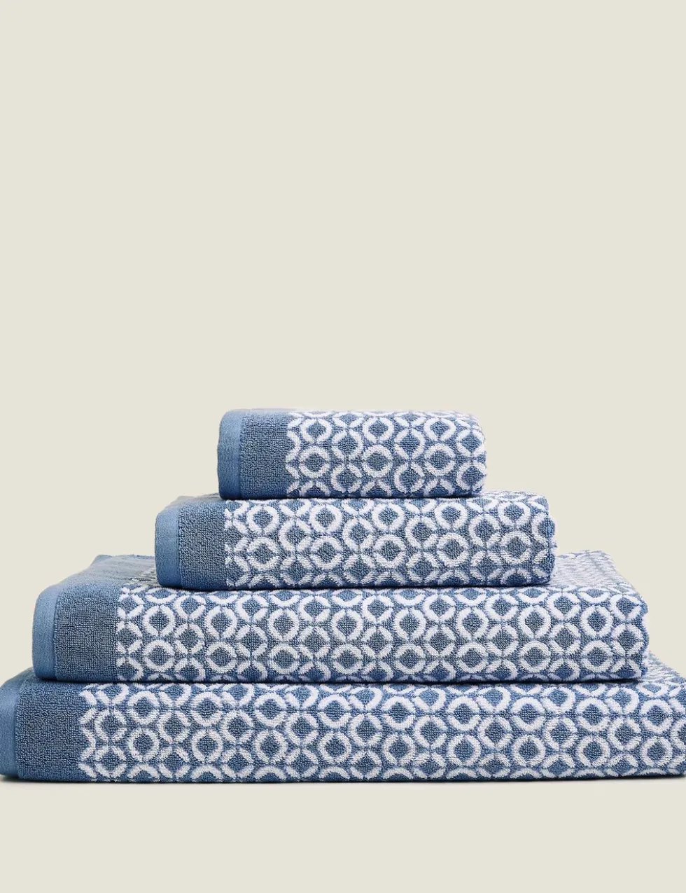 Pure Cotton Repeat Links Towel