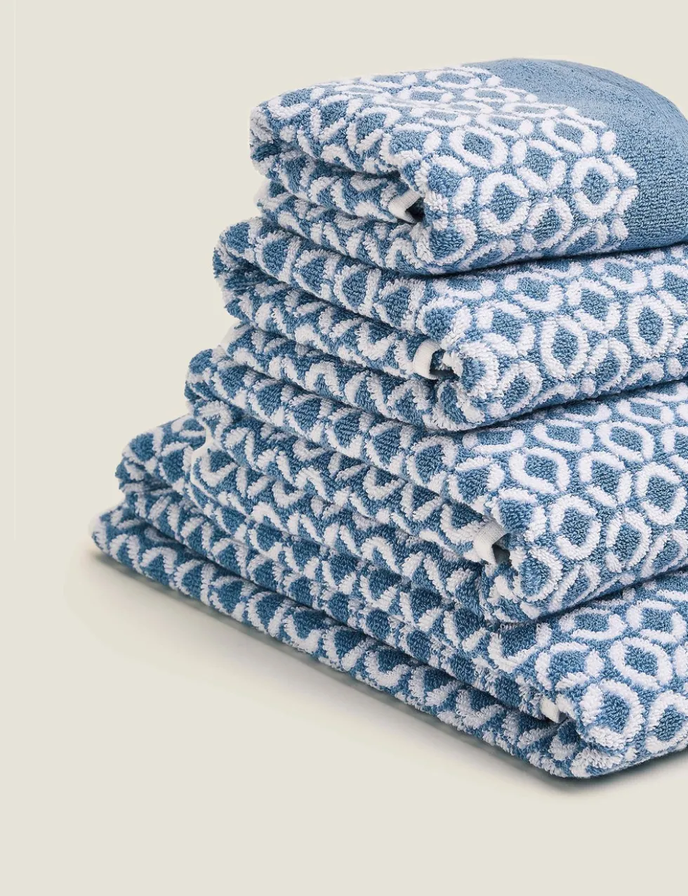 Pure Cotton Repeat Links Towel