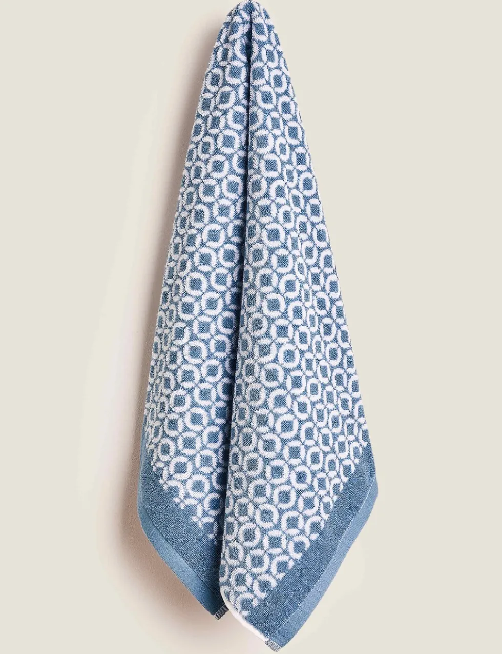 Pure Cotton Repeat Links Towel