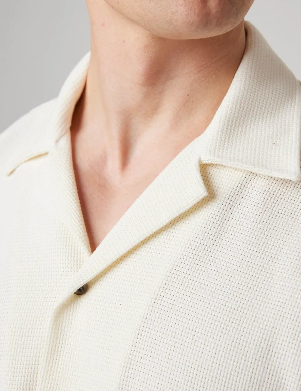 Pure Cotton Revere Collar Shirt