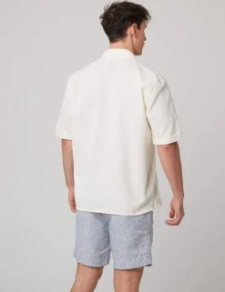 Pure Cotton Revere Collar Shirt
