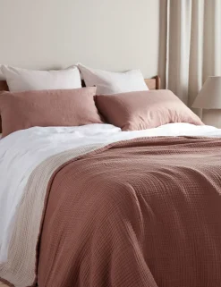 Pure Cotton Reversible Extra Large Throw