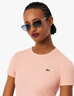 Pure Cotton Ribbed T-Shirt