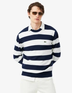 Pure Cotton Rich Striped Jumper