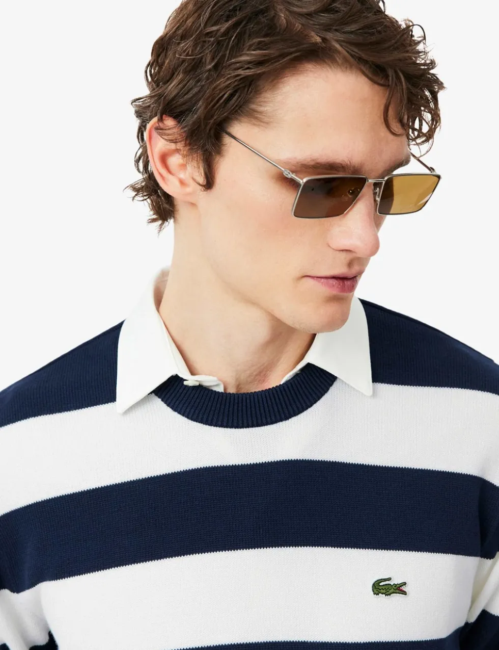 Pure Cotton Rich Striped Jumper