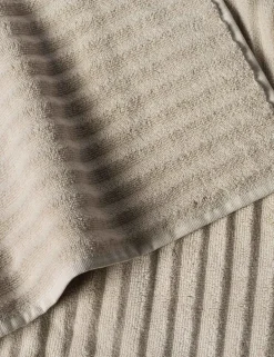 Pure Cotton Rippled Bath Towel