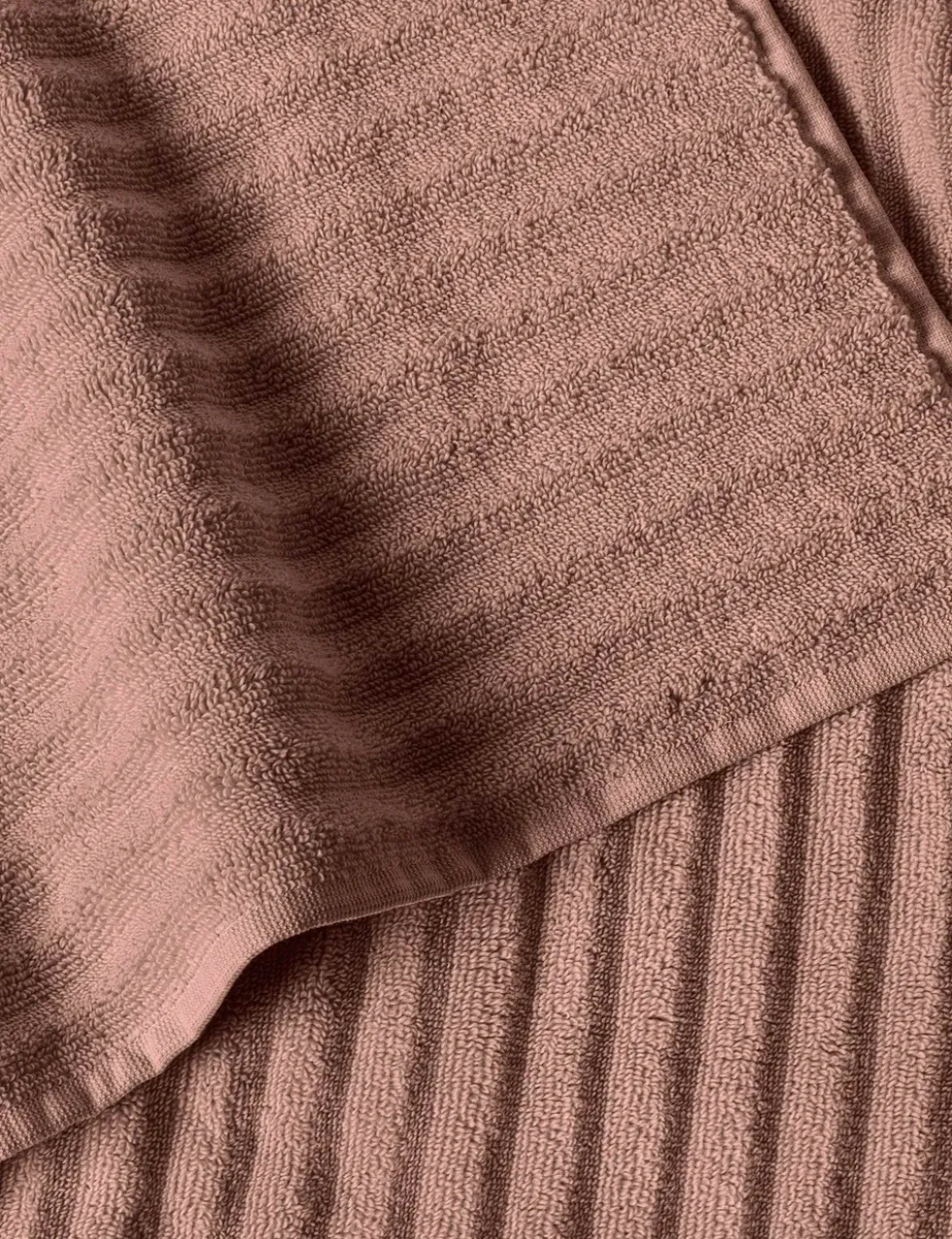 Pure Cotton Rippled Bath Towel