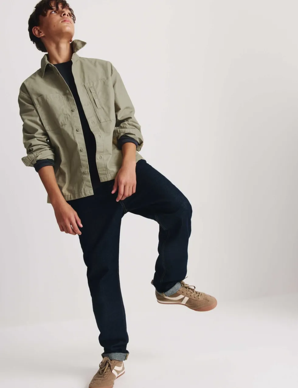 Pure Cotton Ripstop Shirt (6-16 Yrs)